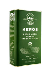 KERÓS USDA Organic Extra Virgin Greek Olive Oil - 3L Tin KERÓS USDA Organic Extra Virgin Greek Olive Oil - 3L Tin
